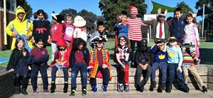 1B dressed up for Book Week.